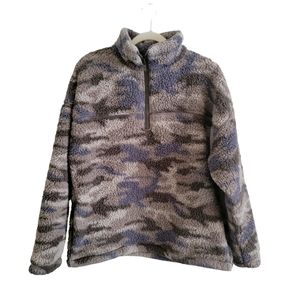 50% off sale!!! Warm Camo Sherpa